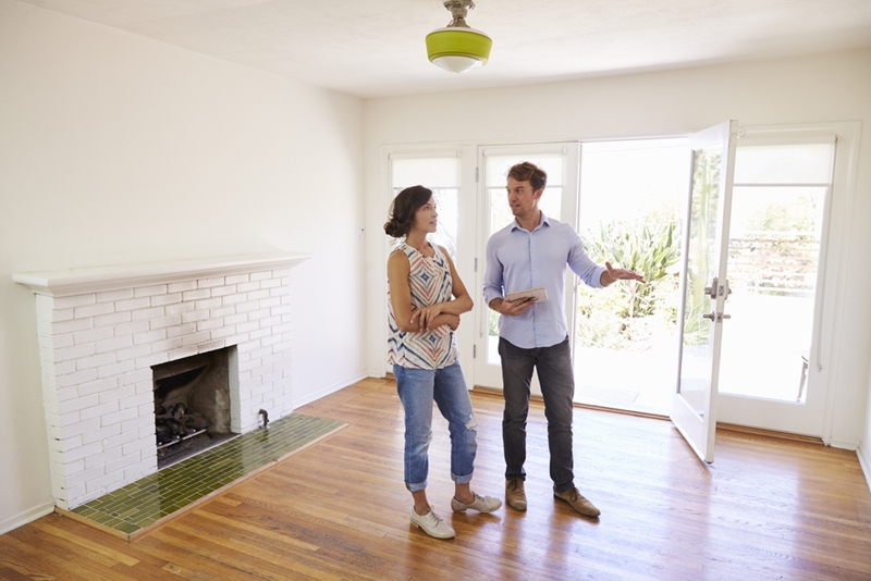 An empty house can be hard to imagine living in.