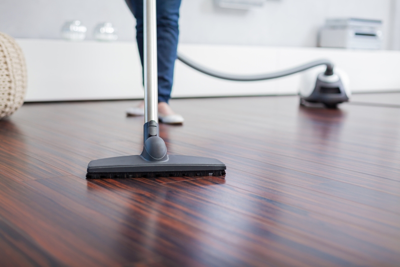 Take note of how your floor has been treated to avoid toxic chemicals.